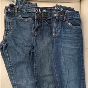 3 pair of boys straight leg jeans